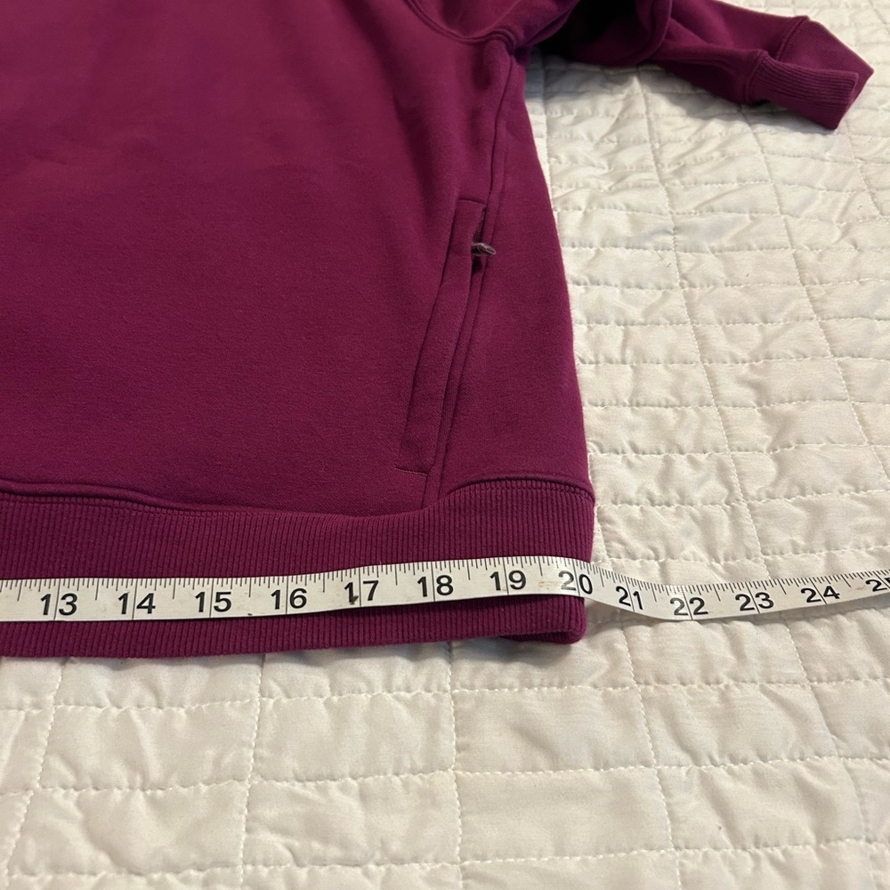Fabletics Go-To Quarter Zip Pullover Men’s Large Purple Athletic Sweater - Picture 10 of 10